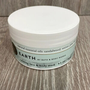 EARTH By Bath & Body Works Aromatherapy Calming Face & Body Mask 6.5 oz